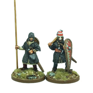 Footsore Miniatures - Norman Warlord and Bannerman foot