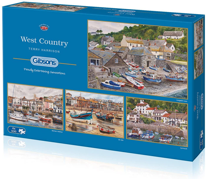 Gibsons - West Country (4 X 500 Pcs)