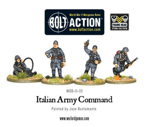 Warlord - Bolt Action  Italian Army Command