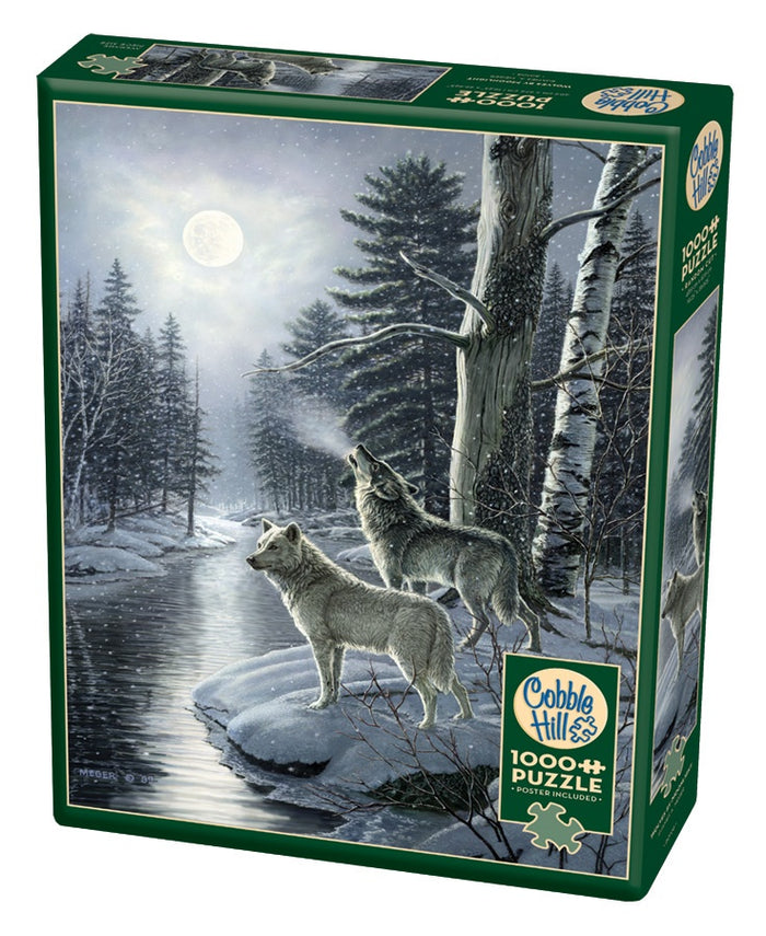 Cobble Hill - Wolves by Moonlight (1000pcs)