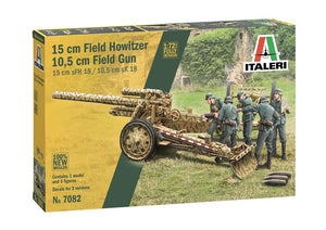 Italeri - 1/72 15cm Field Howitzer / 10,5cm Field Gun