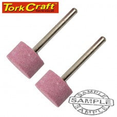 Tork Craft - Mini Grinding Stone Cylinder 14.9mm Dia x 3.2mm Shank