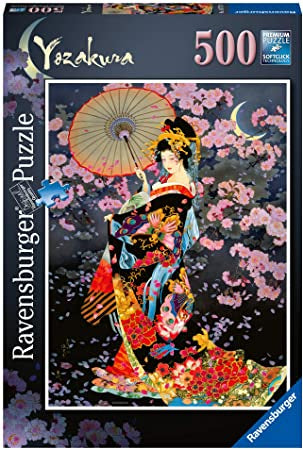 Ravensburger - Yozakura (500pcs)(Cherry Blossom Night)