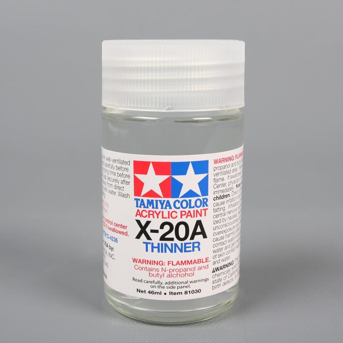 Tamiya - X-20A Thinner (46ml) Acrylic