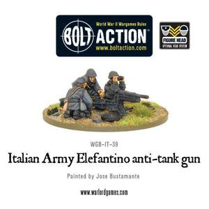 Warlord - Bolt Action  Italian Army 47mm Elefantino anti-tank gun