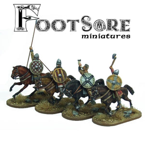Footsore Miniatures - Breton Cavalrymen Command