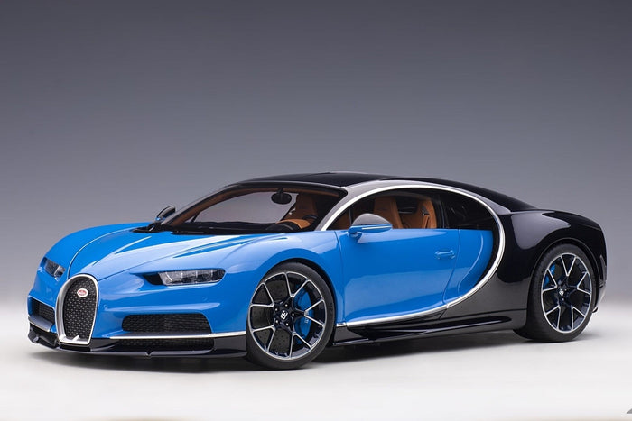 AUTOart - 1/12 Bugatti Chiron (French Racing Blue/Atlantic Blue) 2017