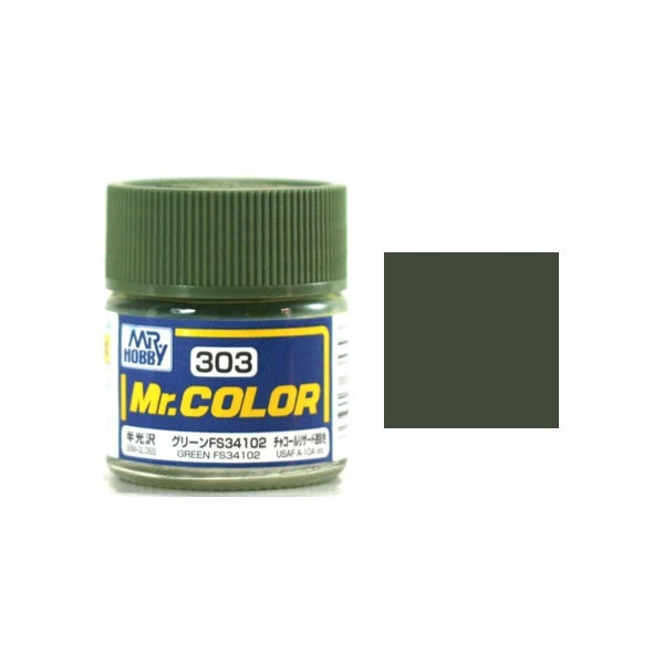 Mr.Color - C303 FS34102 Green (Semi-Gloss)