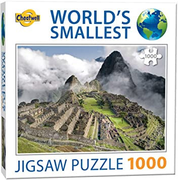 Cheatwell - World's Smallest 1000 Piece Puzzle - Machu Picchu (1000pcs)