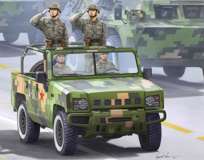 Hobby Boss - 1/35 Chinese BJ2022JC "Yong Shi" SUV 0.5t Jeep (incl. P.E. parts)