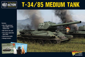 Warlord - Bolt Action  T34/85 Medium Tank