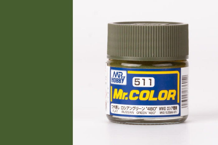 Mr.Color - C511 Russian 4BO Green WWII (Flat)