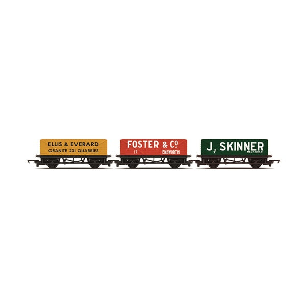 Hornby - Open Wagons - Three Pack - Various Era 2/3