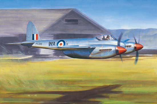 Trumpeter - 1/48 De Havilland Hornet F.1