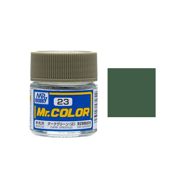 Mr.Color - C23 Dark Green (2) (Semi-Gloss)