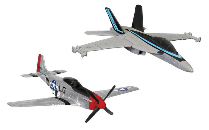 Corgi - Top Gun Maveric's F/A-18 & P-51D Mustang