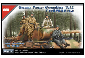 Tristar - 1/35 German Panzer Grenadiers Set Vol. 2 w/ 4 Figures
