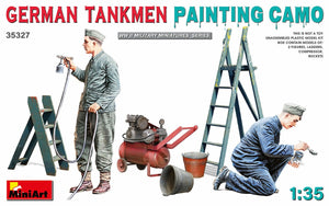 Miniart - 1/35 German Tank men painting Camo