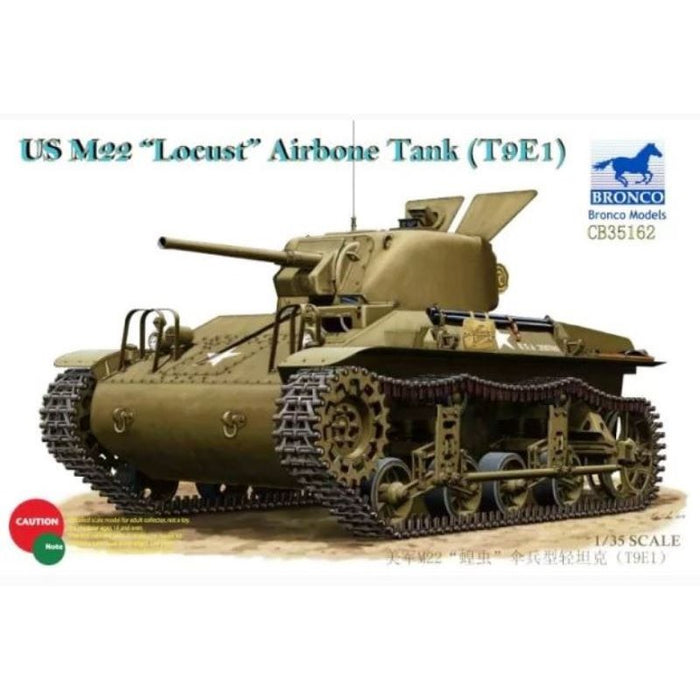 Bronco - 1/35 US M22 "Locust" Airborne Tank (T9E1)