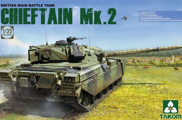 Takom - 1/35 British Main Battle Tank Chieftain Mk.2