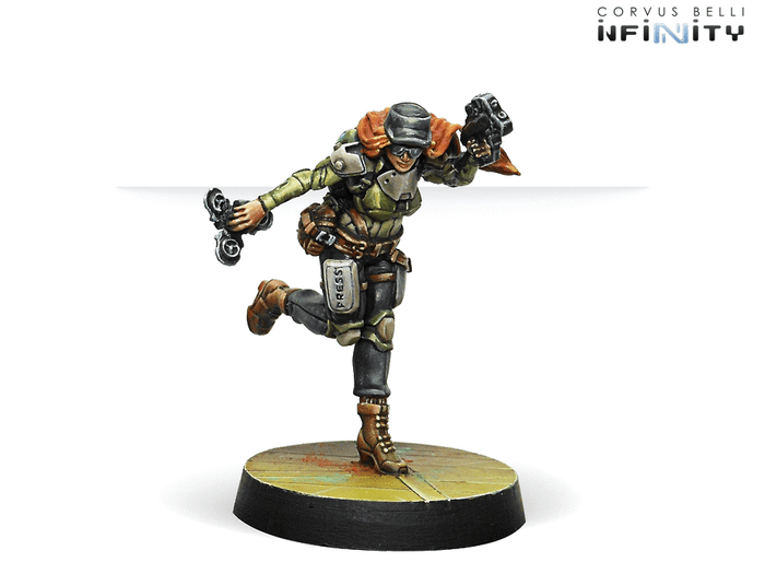 Infinity - NA2: Warcors - War Correspondents (Stun Pistol)