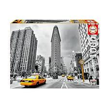 Educa - Flatiron- New York - Coloured B&W (1000pc)