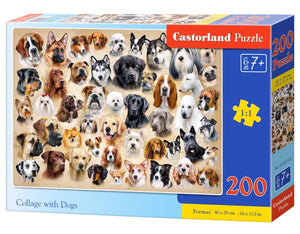 Castorland - Collage with Dogs (200pcs)