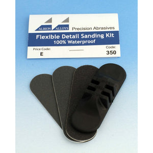 Albion Alloys - 350 Flexible Detail Sanding Kit (Waterproof)