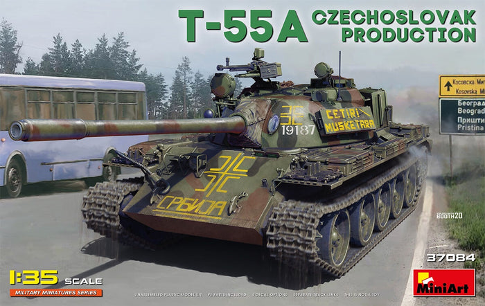 Miniart - 1/35 T-55a Czechoslovak Production