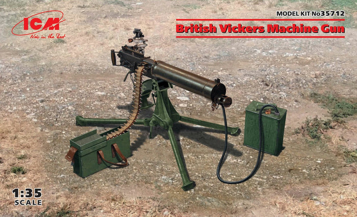 ICM - 1/35 British Vickers Machine Gun
