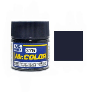 Mr.Color - C375 Deep Ocean Blue JASDF (Semi-Gloss)