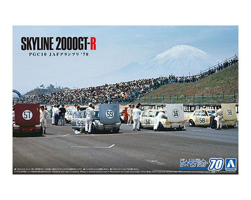 Aoshima - 1/24 PGC10 Skyline 2000GT-R JAF Grand Prix '70