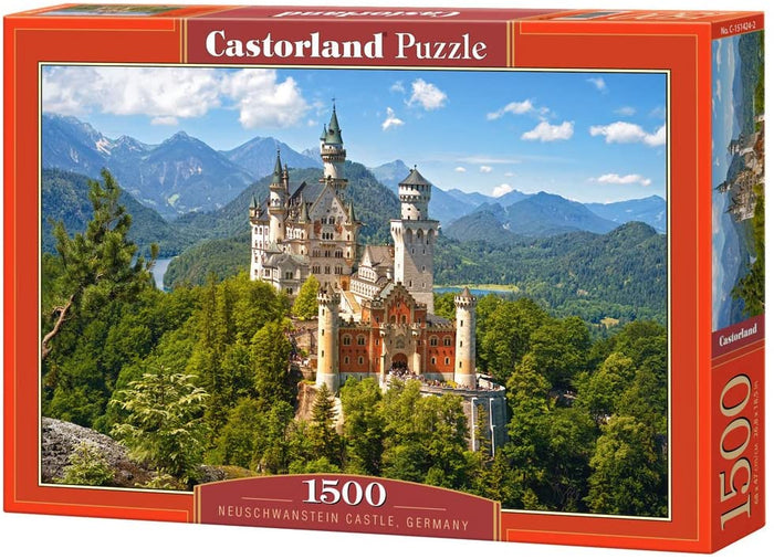 Castorland - View of the Newschwanstein Castle - Germany (1500pcs)