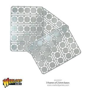 Warlord - Bag of 25mm Round Bases