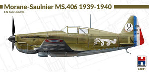 Hobby 2000 - 1/72 Morane-Saulnier MS.406 1939-40