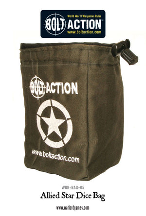 Warlord - Bolt Action  Dice Bag - Allied Star