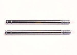 Traxxas - 1664 - Shock Shafts - Steel (Chrome Finish) (2) (Most Cars)