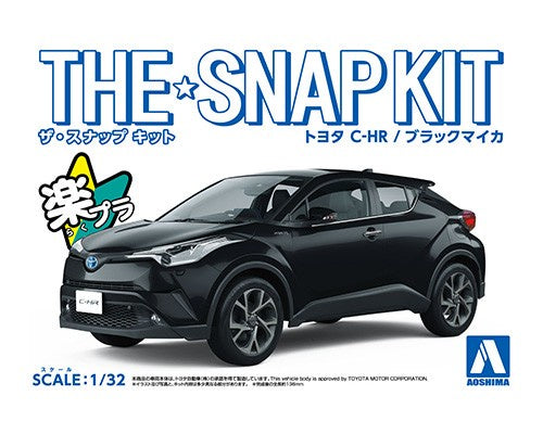 Aoshima - 1/32 Toyota C-HR Black Mica (The Snap Kit)