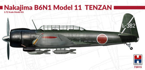Hobby 2000 - 1/72 Nakajima B6N1 Model 11 Tenzam