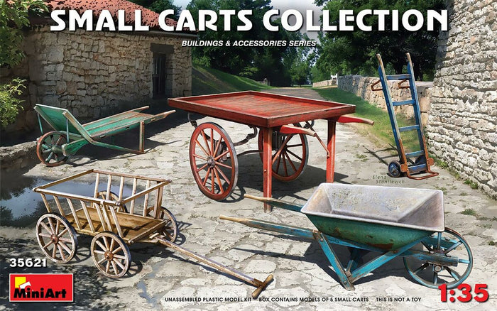 Miniart - 1/35 Small Carts Collection