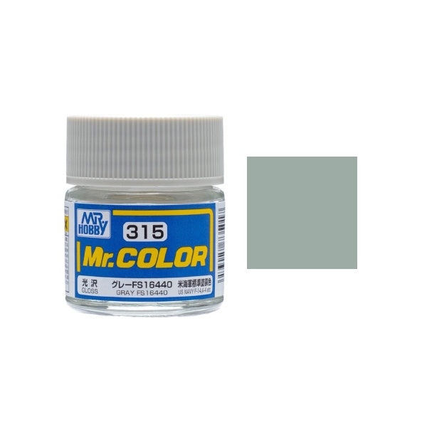 Mr.Color - C315 FS16440 Light Gull Gray (Semi-Gloss)