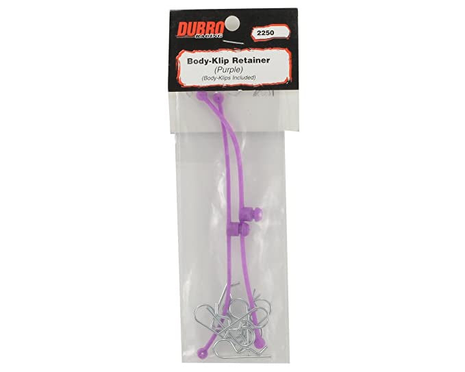 Du-Bro - Body Klip Retainers (Purple)
