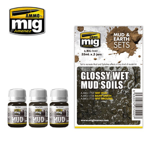 AMMO - 7442 Glossy Wet Mud Soils Set