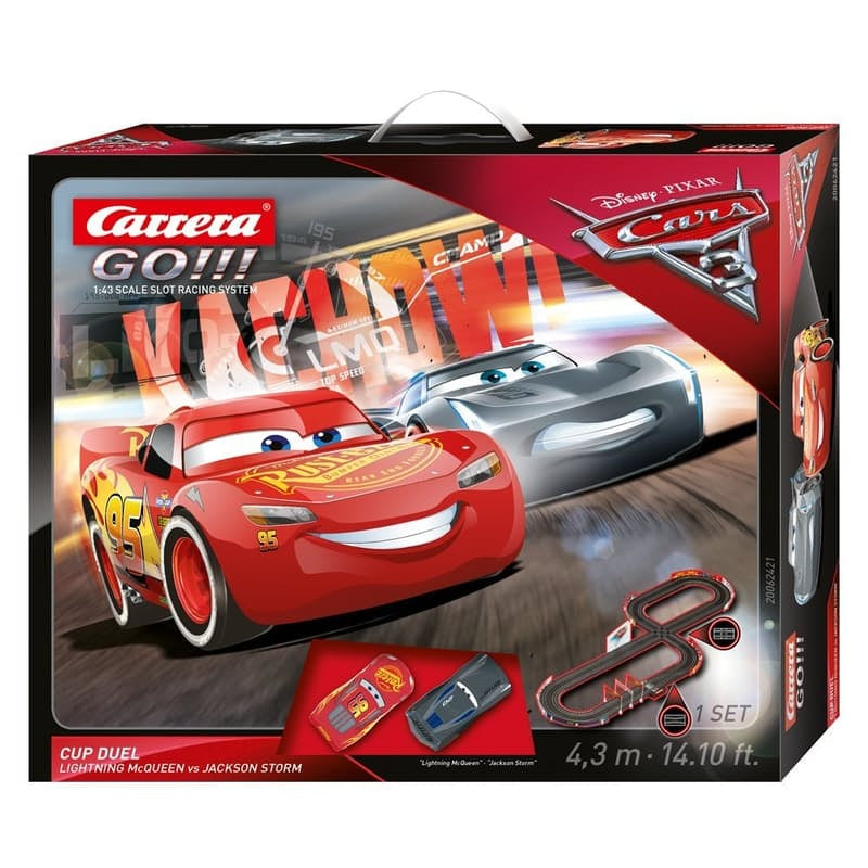 Carrera GO Disney Cars 3 Cup Duel Set 4.3m