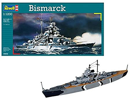 Revell - 1/1200 Battleship Bismarck