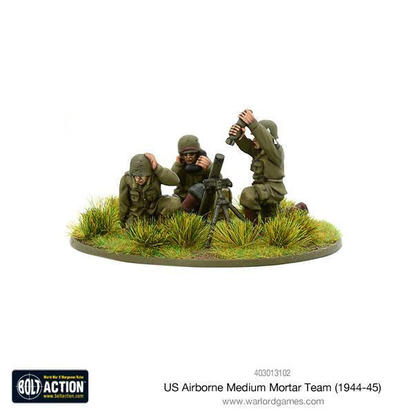 Warlord - Bolt Action  US Airborne Medium Mortar team (1944-45)