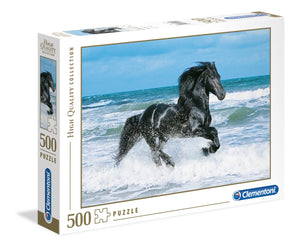 Clementoni - Black Horse (500pcs)