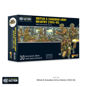 Warlord - Bolt Action  British & Canadian Army Infantry