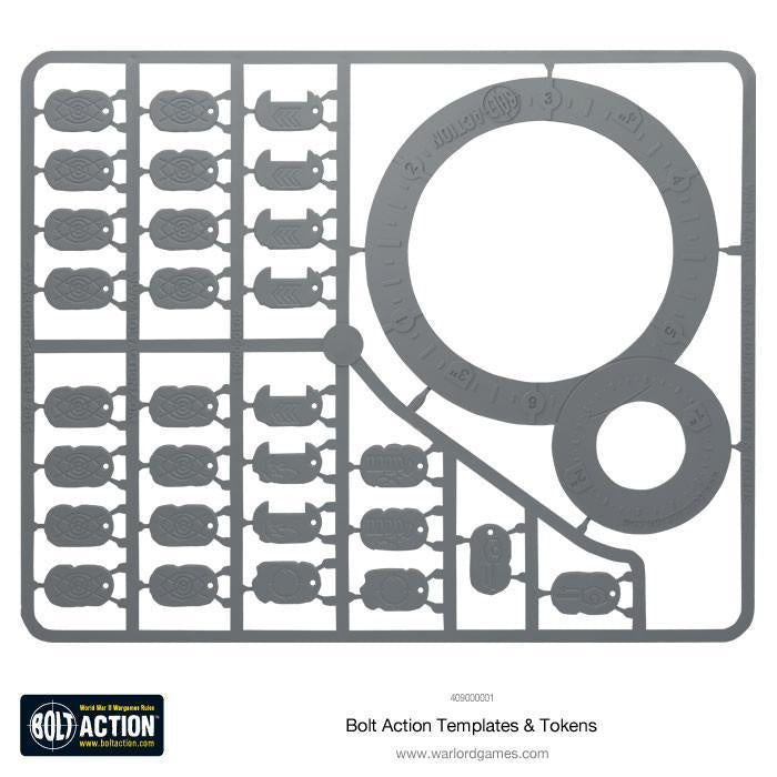 Warlord - Bolt Action  Templates
