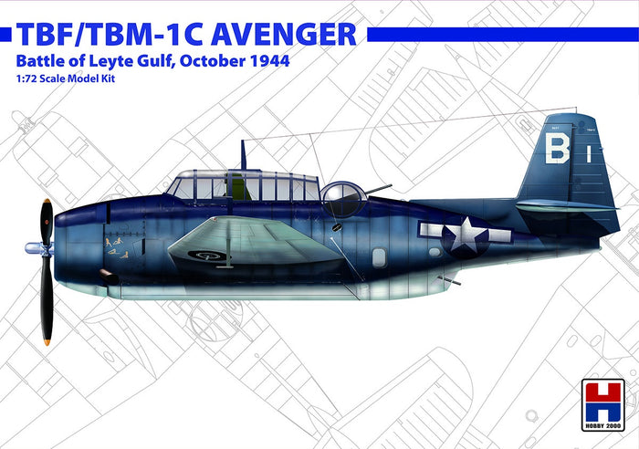 Hobby 2000 - 1/72 Grumman TBF/TBM-1C Avenger October 1945
